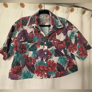Vintage Women’s Hawaiian Blouse